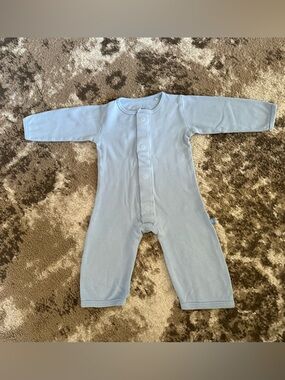 Magnetic Me Light Blue Long Sleeve Snap One-Piece